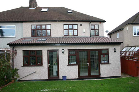 Extension constructed by F.Searle Builders & Contractors