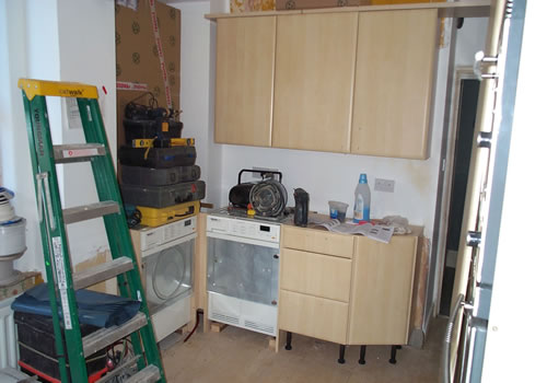 Renovating a kitchen